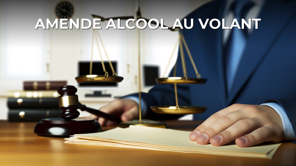Amende alcool au volant​