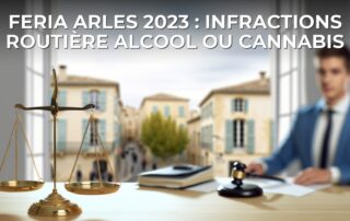 Feria Arles 2023 : infractions routière alcool ou cannabis