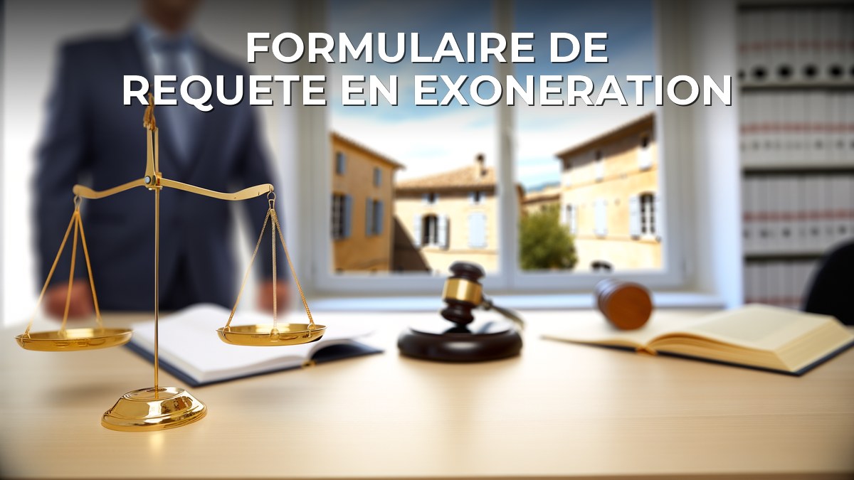 Formulaire de requete en exoneration
