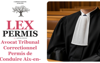 Avocat Tribunal Correctionnel Permis de Conduire Aix-en-Provence